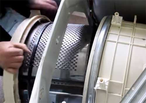 Как снять барабан со стиральной машины и разобрать?