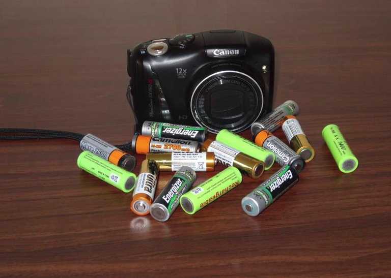 Правильный выбор батареек для фотоаппарата