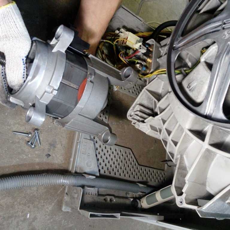 Замена щеток в стиральной машине – ремонт двигателя (электродвигателя)