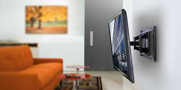 Кронштейны для телевизора на стену: настенные крепления для телевизора 32 и 43, 55 и 65 дюймов. Как выбрать держатель Чем хороши выдвижные и наклонные модели