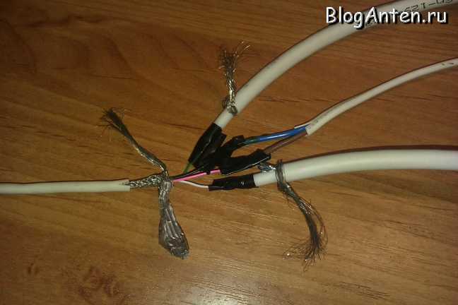 Как подсоединить штекер к телевизионному кабелю