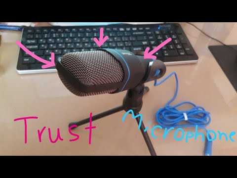 Обзор микрофона для стрима trust gxt 212 mico – снова в игре