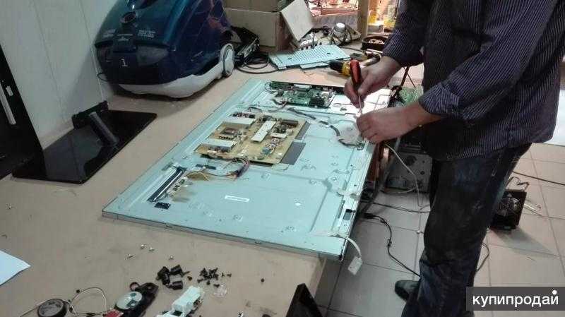 Как самостоятельно отремонтировать телевизор?