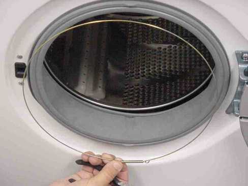 Манжета для стиральной машины: как снять и надеть резинку на барабан? ремонт уплотнительной манжеты люка