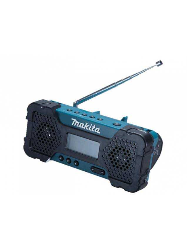 Аккумуляторный радиоприемник makita mr051 (без аккумулятора и зарядного устройства)