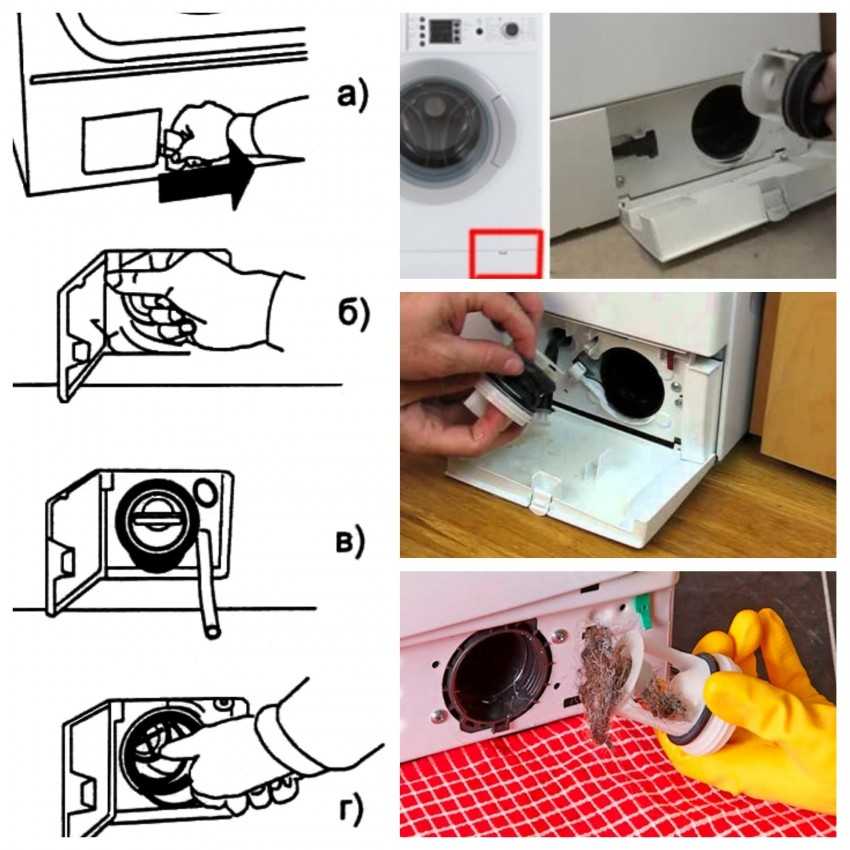 Как почистить фильтр в стиральной машине: особенности чистки сливного и устройства подачи воды в технике с вертикальной и горизонтальной загрузкой