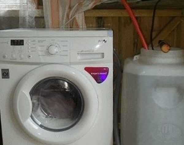 Как установить стиральную машину автомат без водопровода в сельской местности