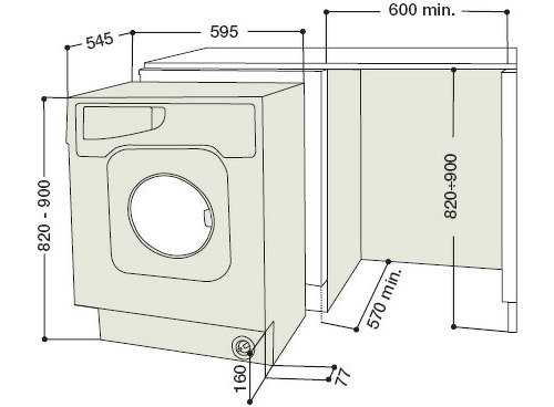 Высота стиральных машин: машинка-автомат высотой 70-75 см и 80-82 см, 83-84 см и другие модели