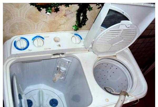 Преимущества стиральных машин полуавтомат с отжимом, полосканием и сливом