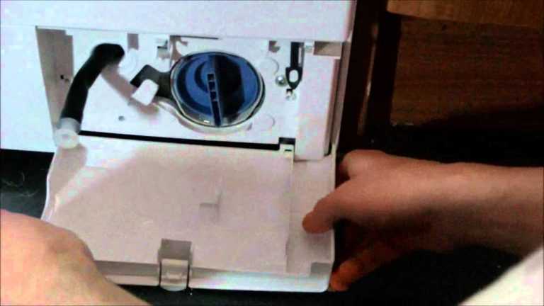 Как почистить фильтр в стиральной машине: где находится, как снять