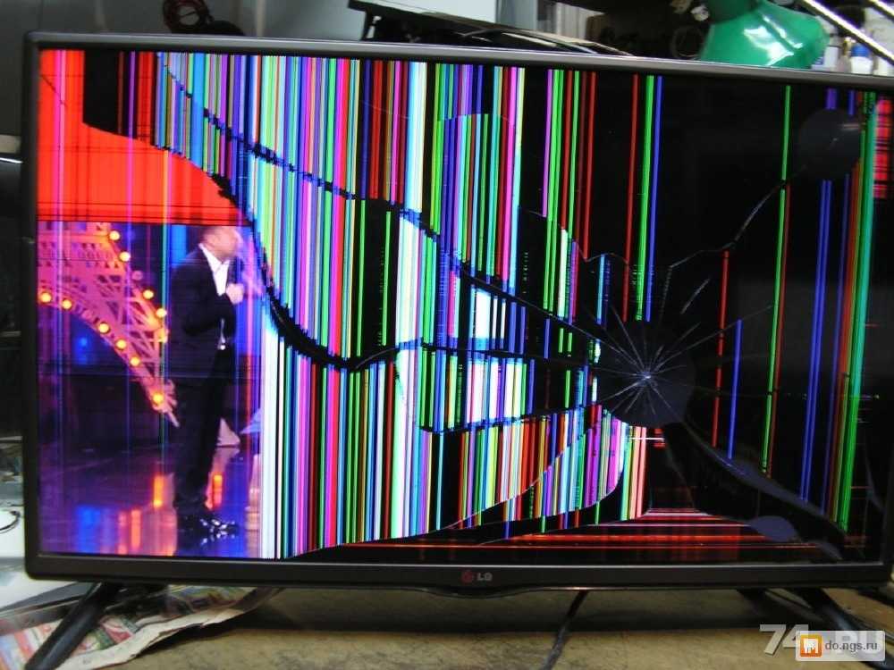 В жк телевизоре пропало изображение, а звук есть