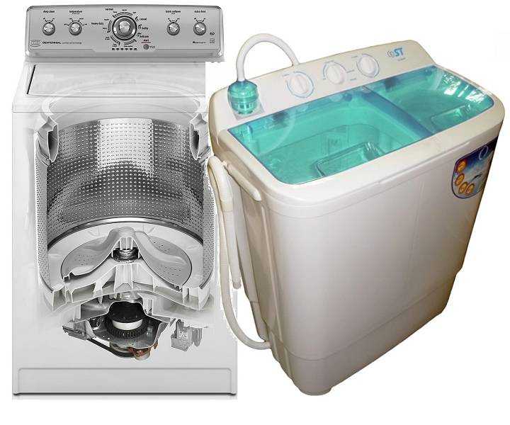 Как выбрать стиральную машину-полуавтомат с центрифугой