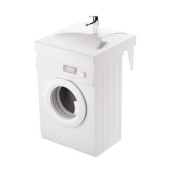 Высота стиральной машинки автомат: стандарт под столешницу, размеры под раковину в ванной