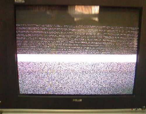 Разбит экран телевизора