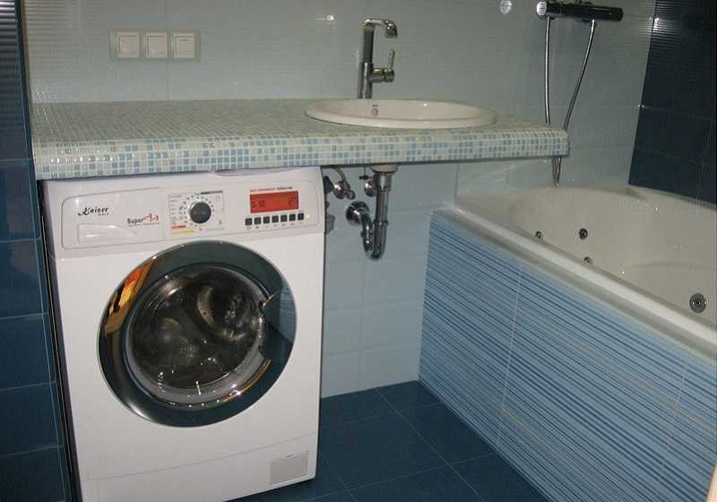 Тумба под стиральную машину: со столешницей, напольная под раковину и подвесная для ванной комнаты
