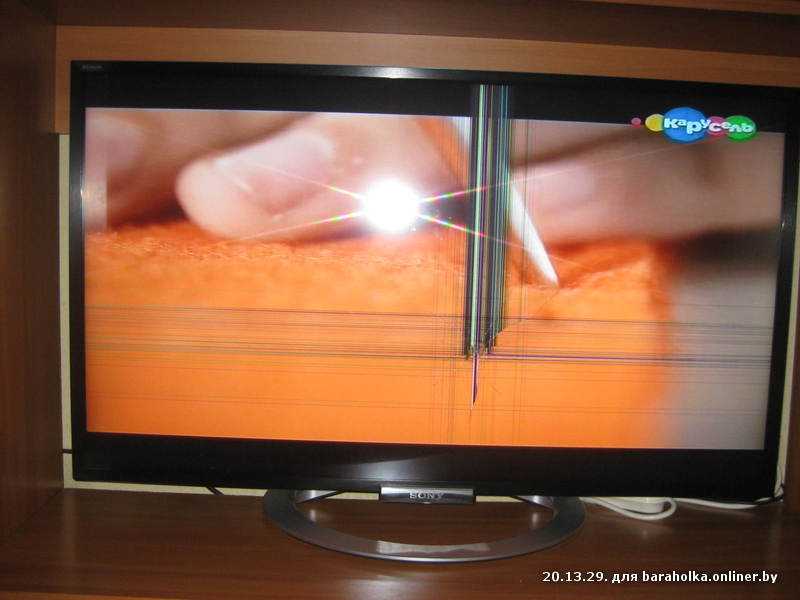 Возможен ли ремонт, если разбит экран жк телевизора