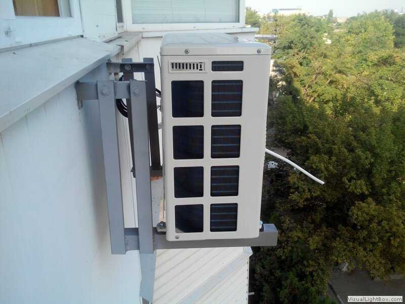 Как установить кондиционер на балконе по всем правилам