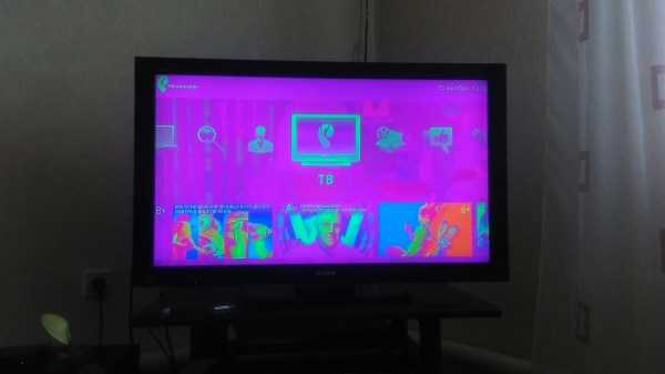Почему мой телевизор черно-белый, а все цвета исчезли?
