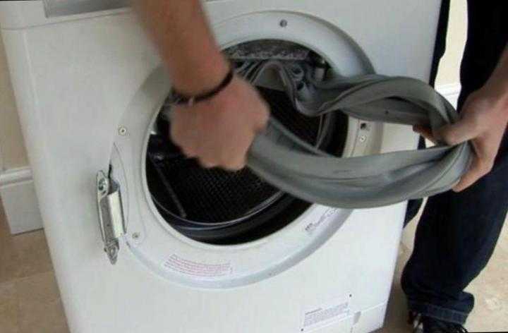 Как заменить манжету люка стиральной машины bosch?